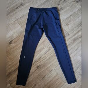 Lululemon Womens Navy Leggings Size 10